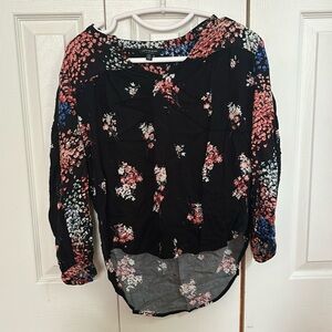 Lucky Brand Floral Blouse